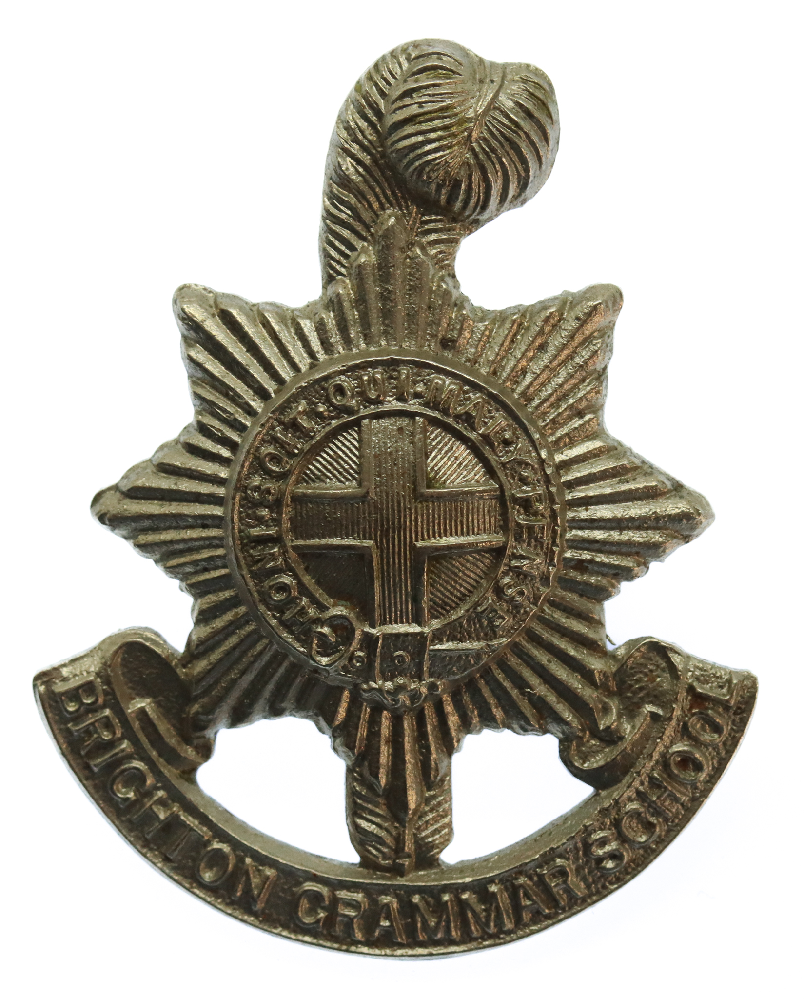 Brighton Grammar School O.T.C. Cap Badge