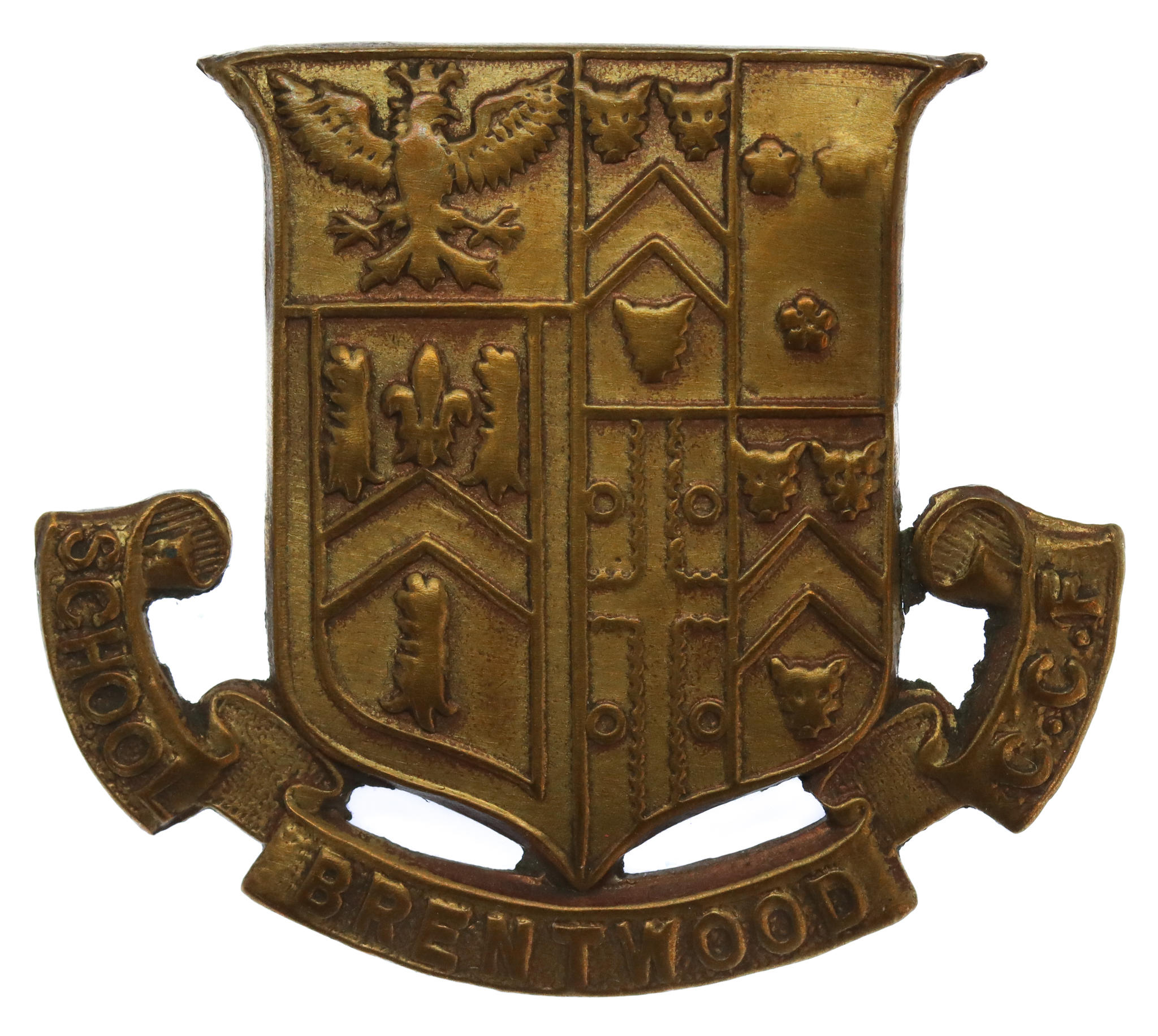 Brentwood School C.C.F. Cap Badge