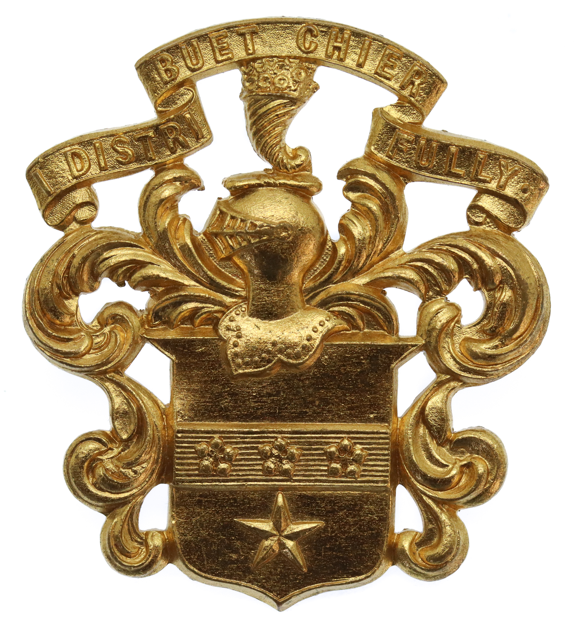George Herriot School, Edinburgh O.T.C. Cap Badge