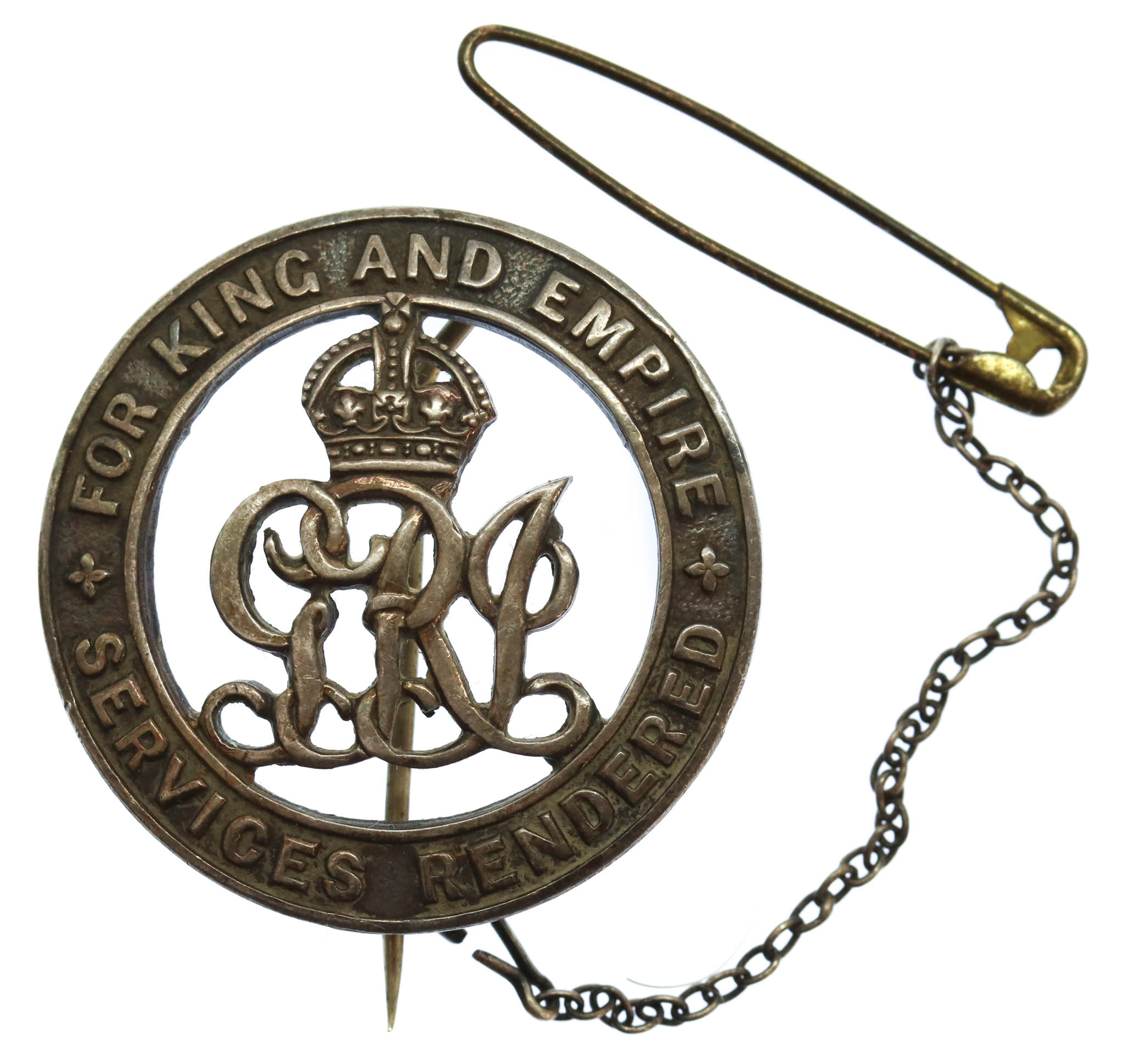 WW1 Silver War Badge (No. 379541) - A.Bmbr. I. Parry, Royal Field Artillery