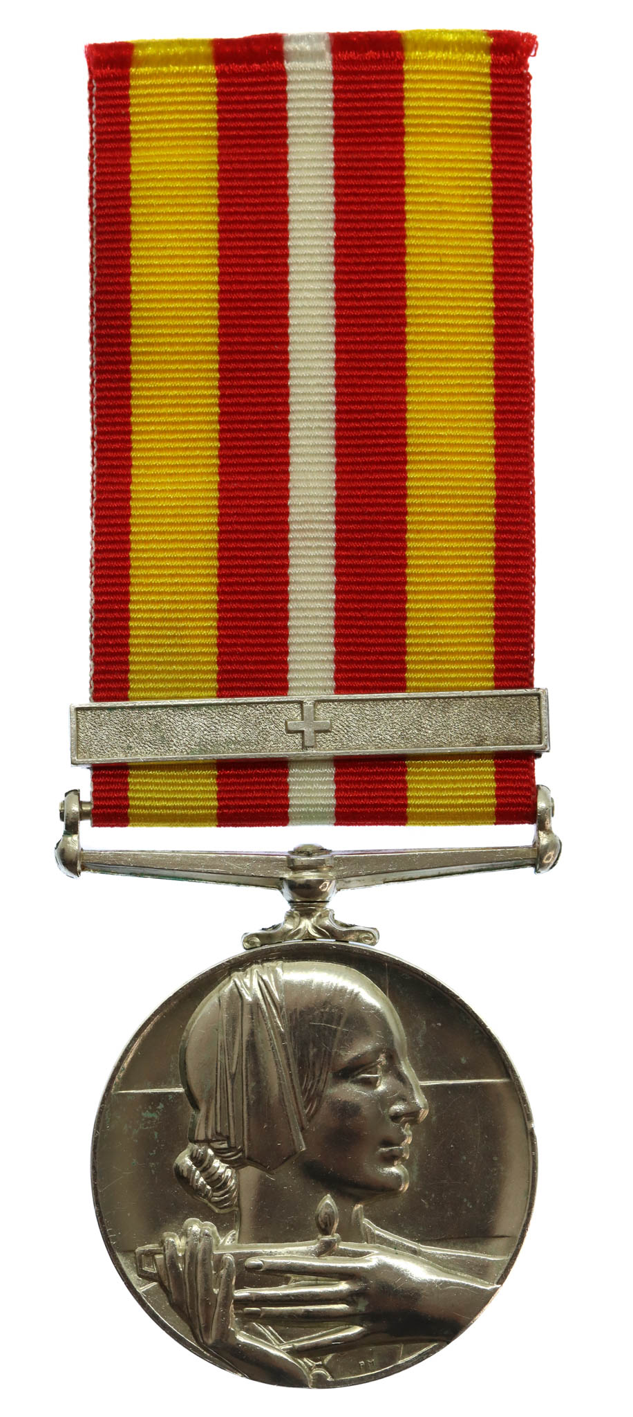 Voluntary Medical Service Medal with 2nd Award Bar - Mrs. Winifred E. Moore