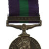 General Service Medal (Clasp - Cyprus) - Fus. G.A. Clewarth, Lancashire Fusiliers