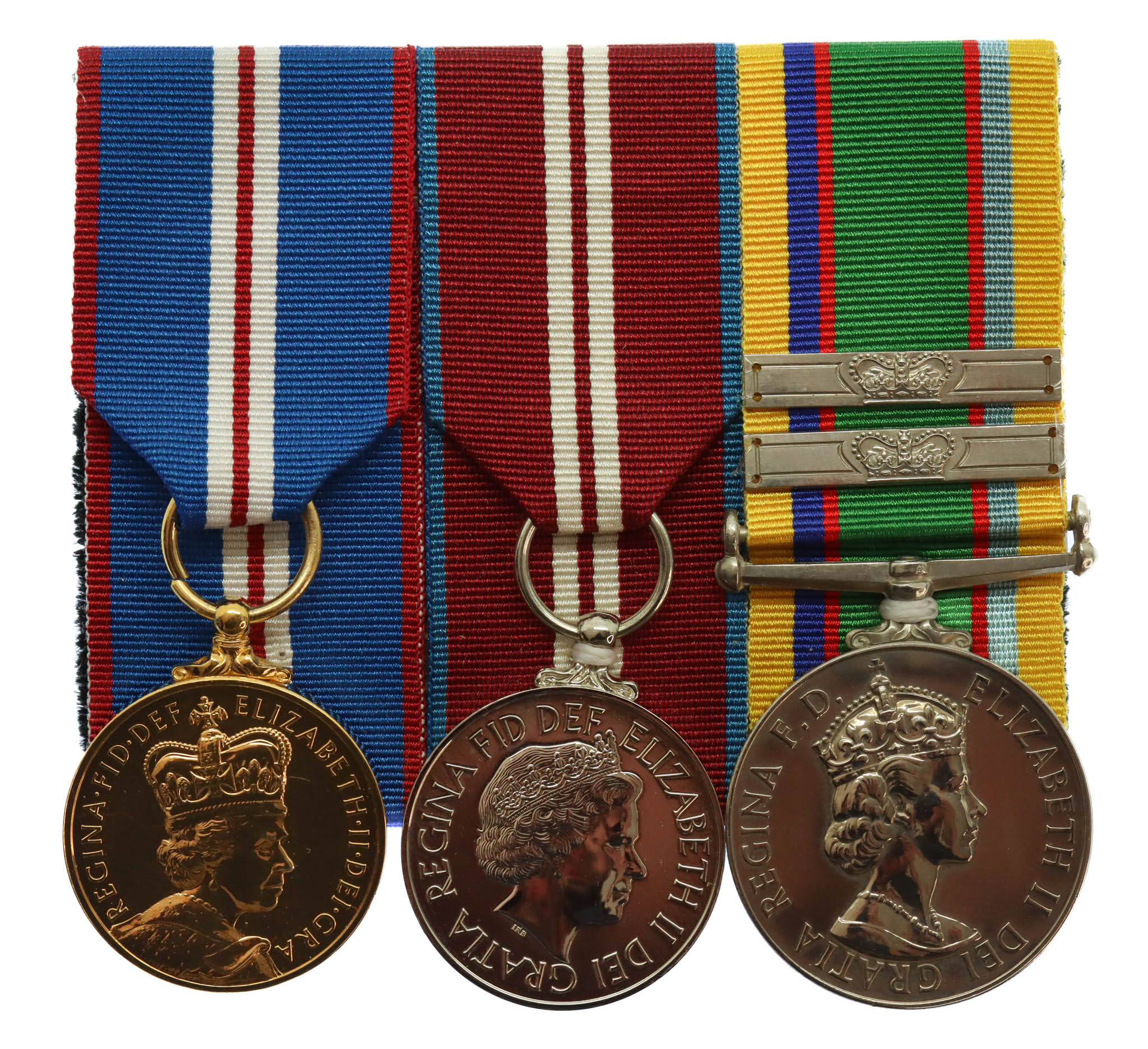 2002 Golden Jubilee, 2012 Diamond Jubilee and Cadet Forces Medal (2 Bars) Group of Three - J.E.P. Hildred, Army Cadet Force
