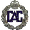 WW2 Civil Air Guard Enamelled Cap Badge