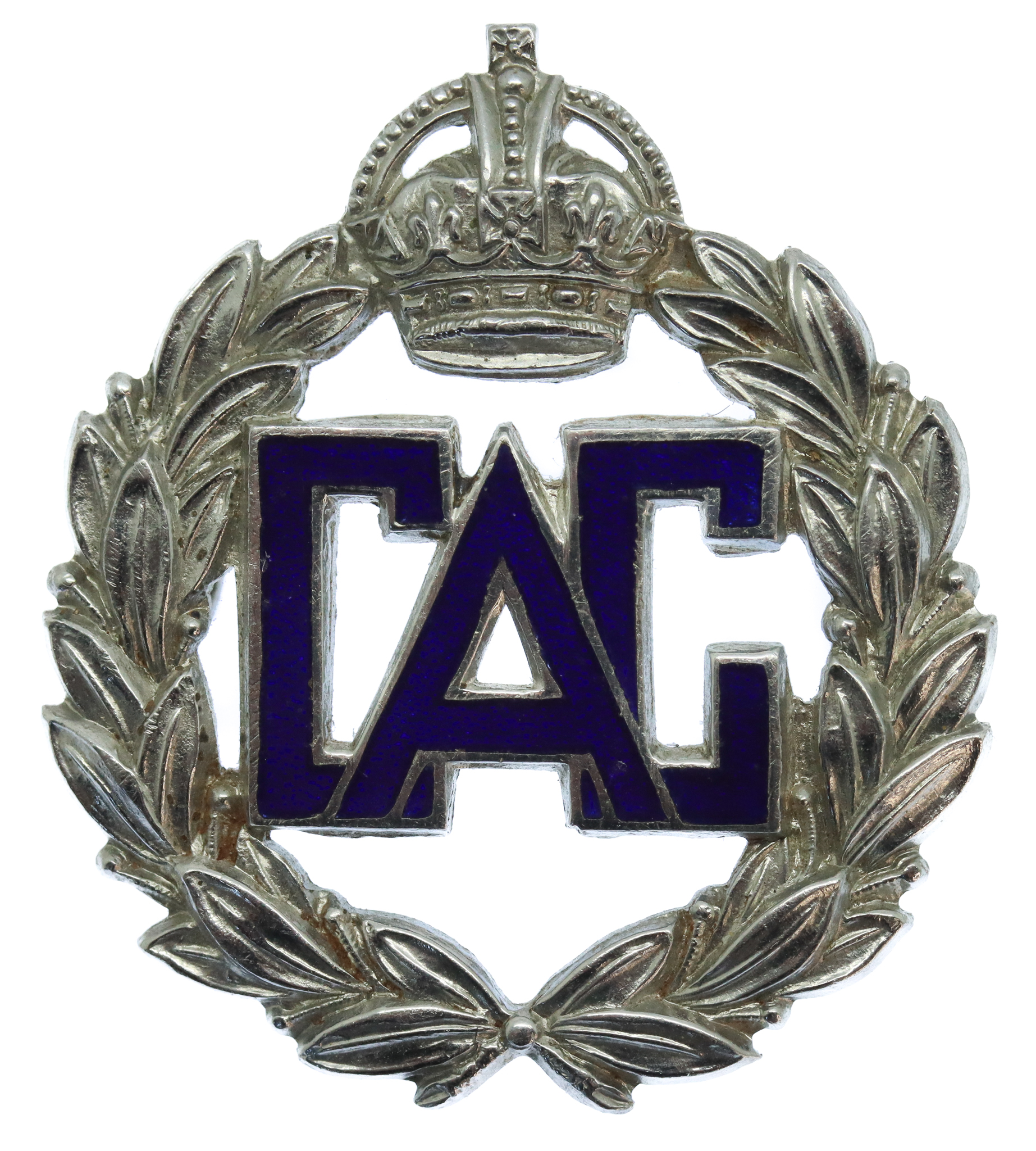 WW2 Civil Air Guard Enamelled Cap Badge