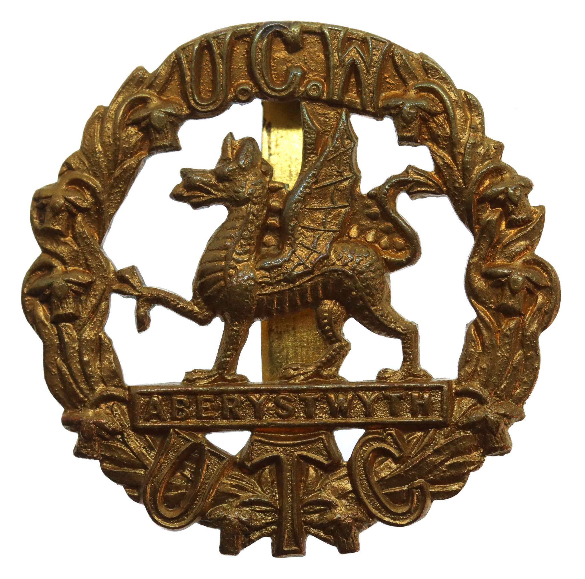 Aberystwyth University U.T.C. Cap Badge