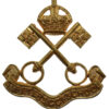 St. Peter's School C.C.F. Cap Badge - King's Crown