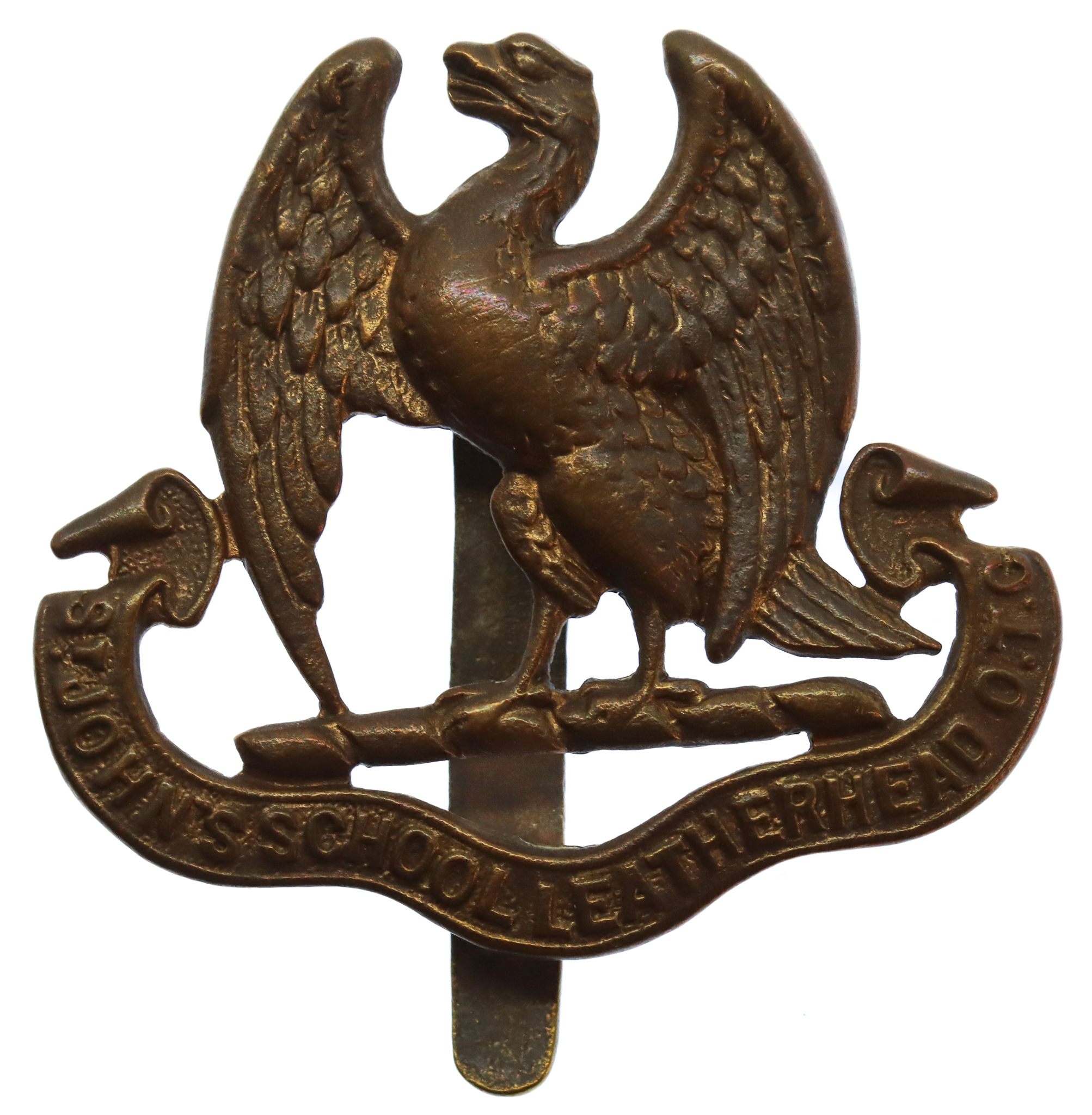 St. John's School Leatherhead O.T.C. Cap Badge (1st Pattern)