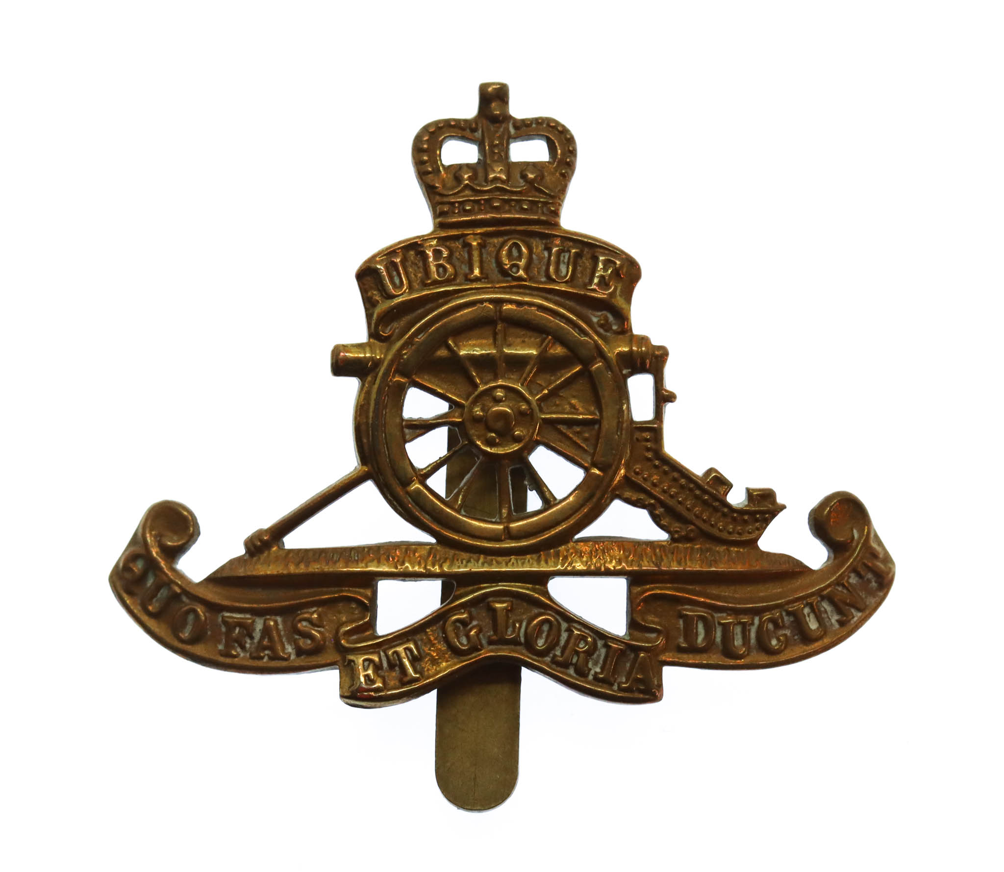 Royal Artillery Beret Badge - Queen's Crown