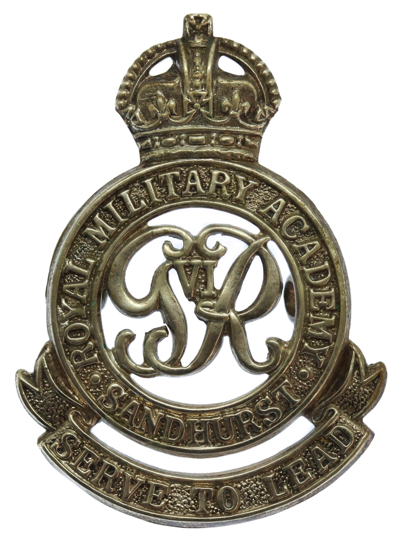 George VI Royal Military Academy Sandhurst Cap Badge