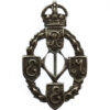 Royal Electrical & Mechanical Engineers (R.E.M.E.) Silver Sweetheart Brooch