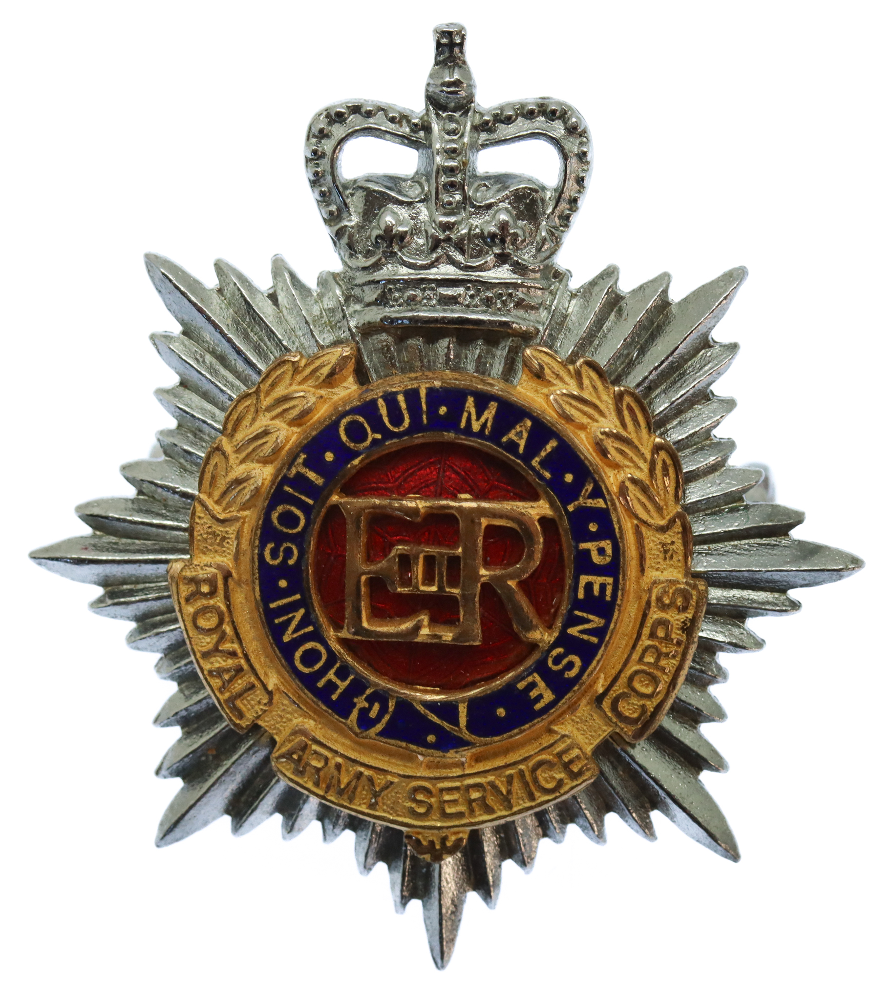 EIIR Royal Army Service Corps (R.A.S.C.) Officer's Cap Badge