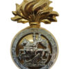 Royal Northumberland Fusiliers Anodised (Staybrite) Cap Badge