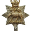 The Queen's Royal Surrey Regiment Anodised (Staybrite) Cap Badge