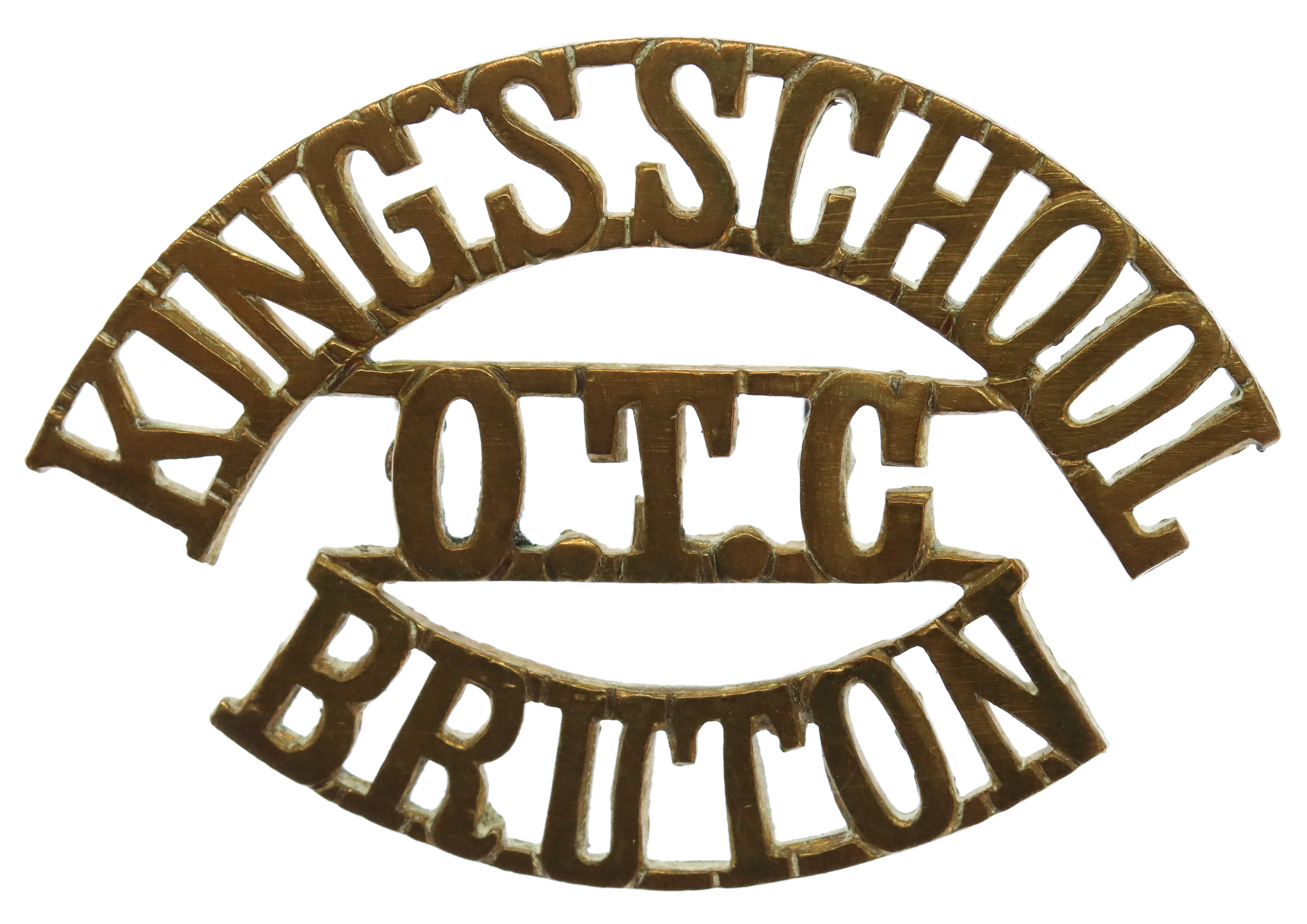 King's School Bruton, Somerset O.T.C. (KING'S/O.T.C./BRUTON) Shoulder Title