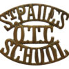 St. Paul's School O.T.C. (ST. PAUL'S/ O.T.C./SCHOOL) Shoulder Title