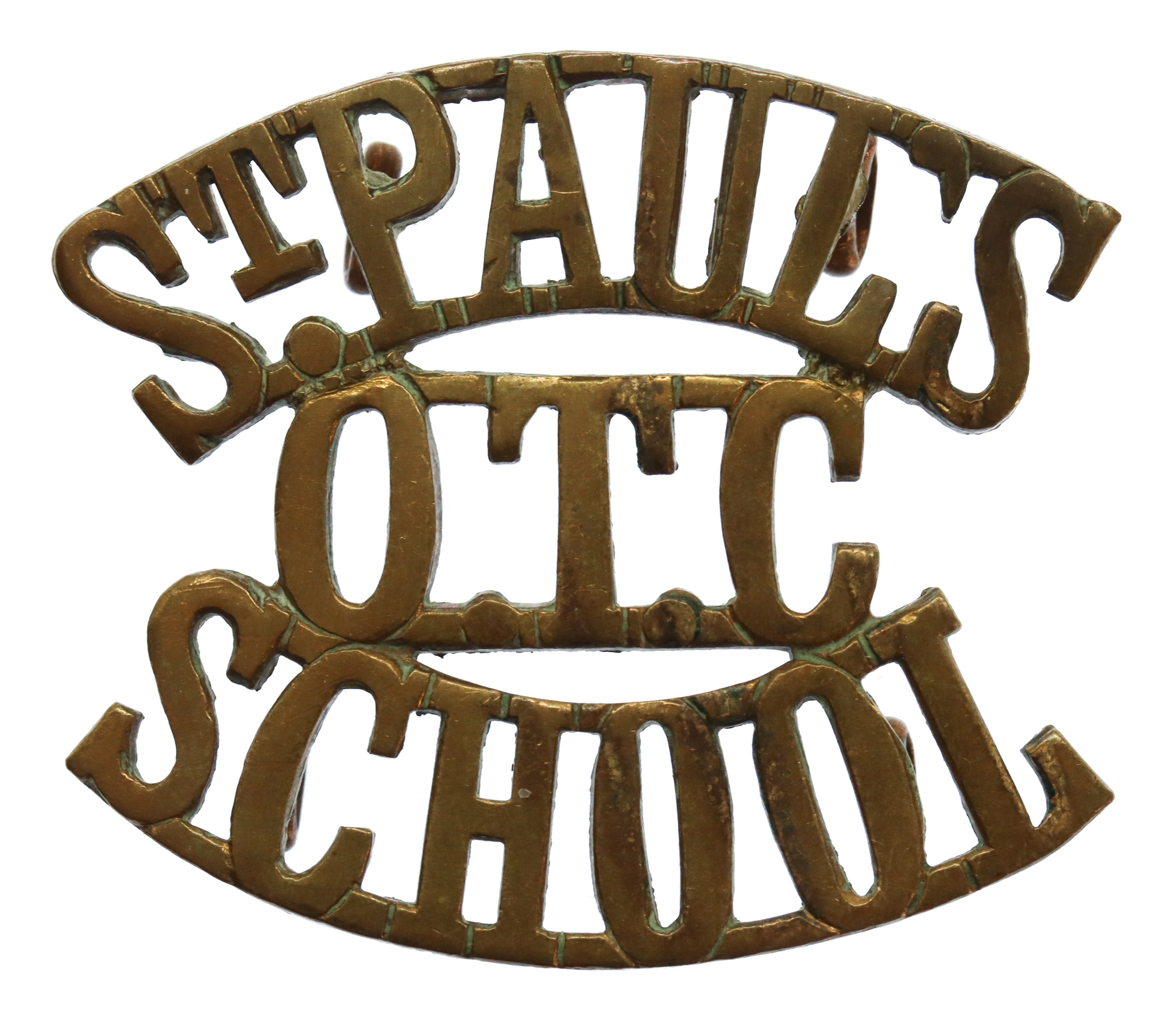 St. Paul's School O.T.C. (ST. PAUL'S/ O.T.C./SCHOOL) Shoulder Title