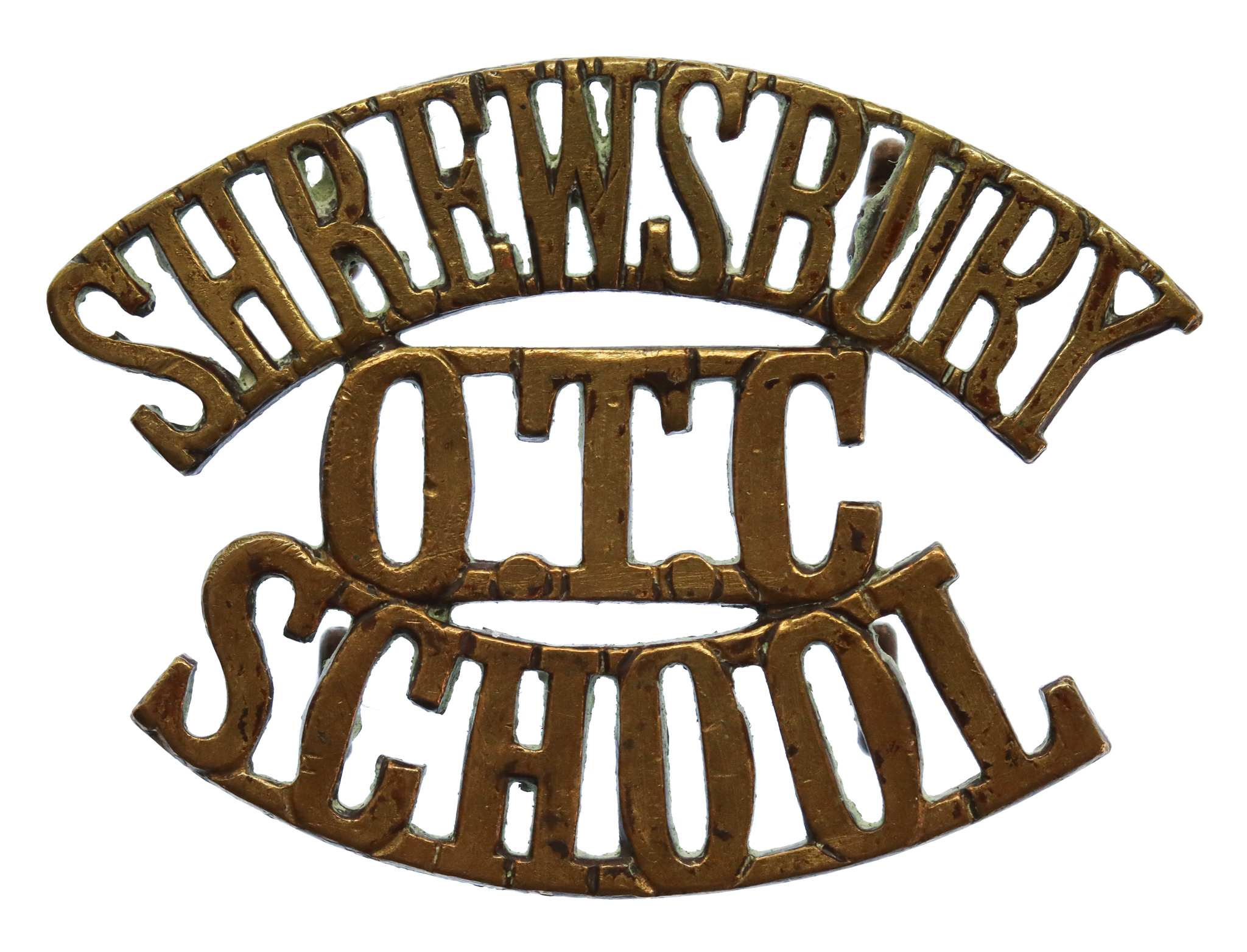 Shrewsbury School O.T.C. (SHREWSBURY/O.T.C./SCHOOL) Shoulder Title