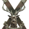 Highland Brigade Anodised (Staybrite) Cap Badge