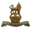 15th/19th Hussars Collar Badge - King's Crown