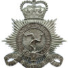 Isle of Man Constabulary Helmet Plate - Queen's Crown