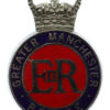 Greater Manchester Police Enamelled Cap Badge - Queen's Crown