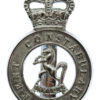 Kent Constabulary Cap Badge - Queen's Crown