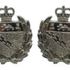 Pair of Norfolk Constabulary Collar Badges - Queen's Crown