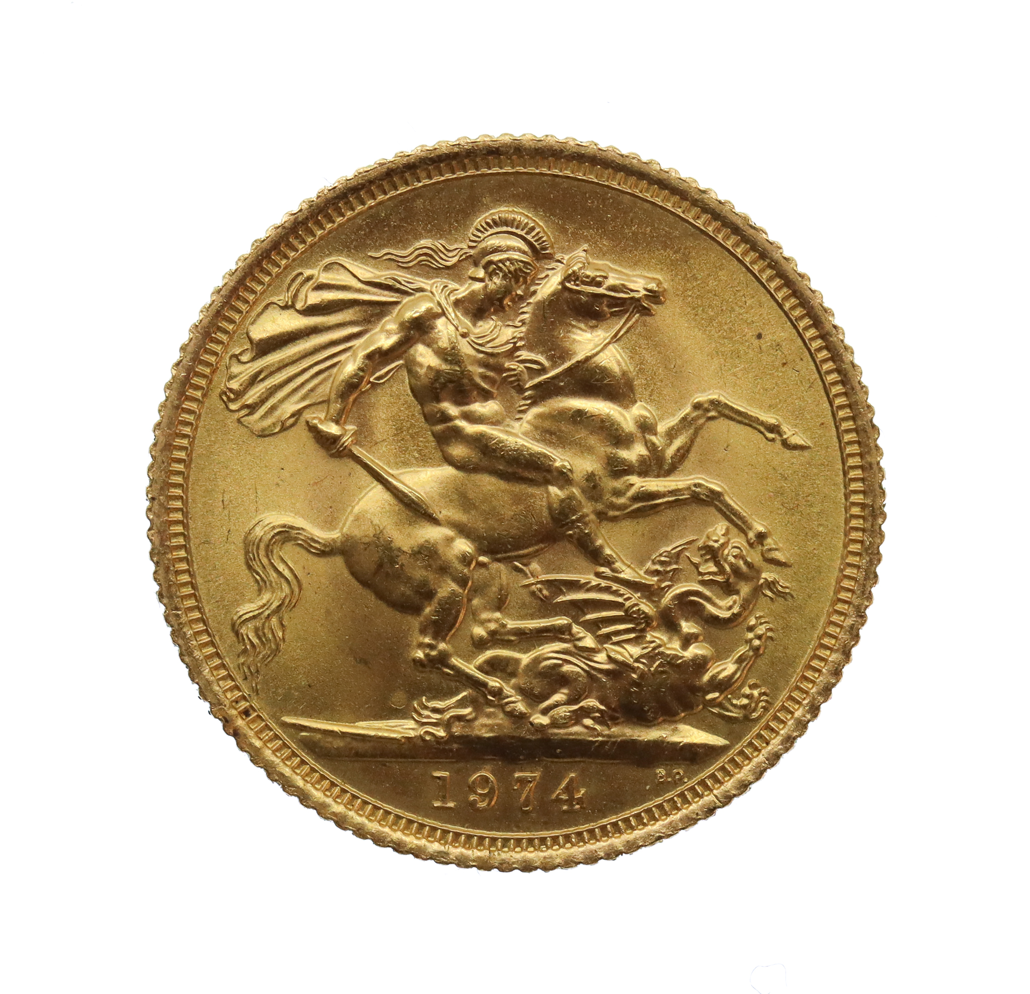 1974 Elizabeth II 22ct Gold Full Sovereign Coin