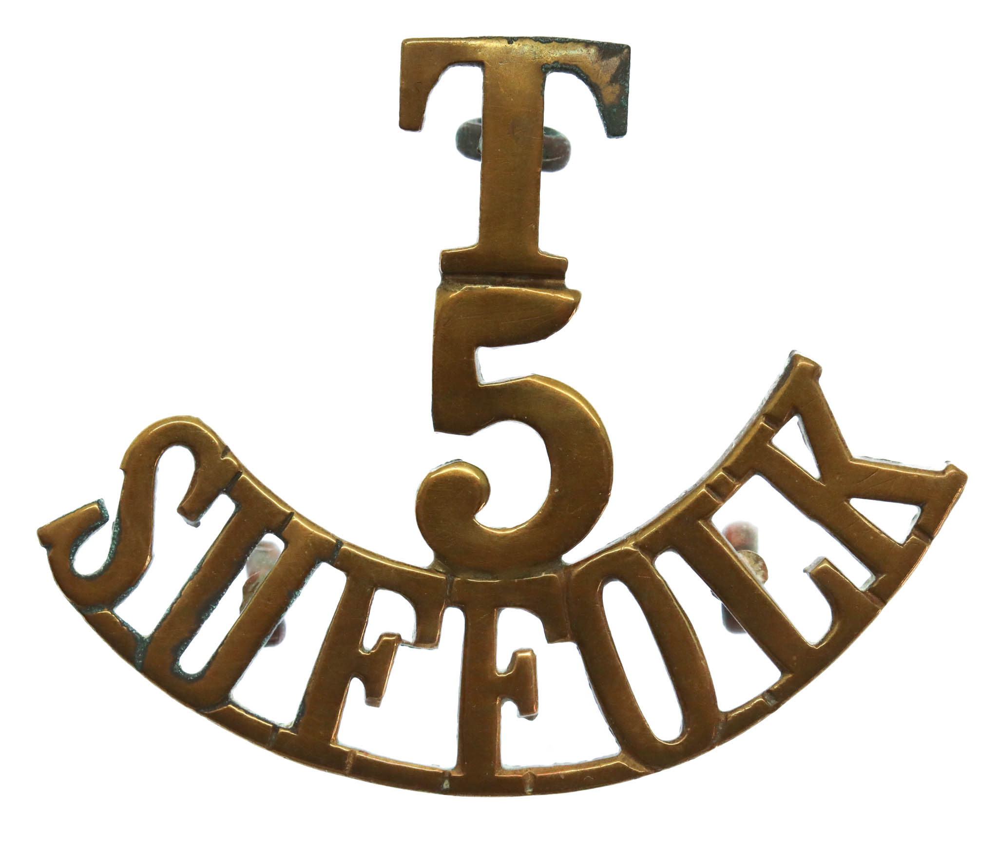 5th Territorial Bn. Suffolk Regiment (T/5/SUFFOLK) Shoulder Title