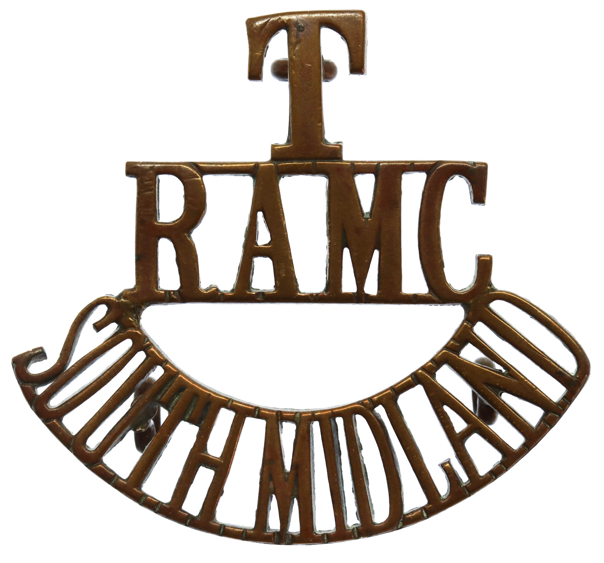 South Midland Divisional Field Ambulance Royal Army Medical Corps Territorials (T/RAMC/SOUTH MIDLAND) Shoulder Title