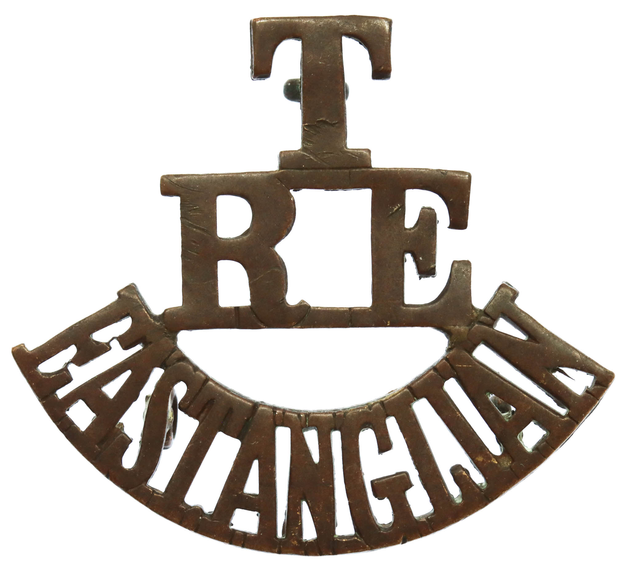 Royal Engineers Territorials East Anglian Divisional Engineers (T/RE/EASTANGLIAN) Shoulder Title