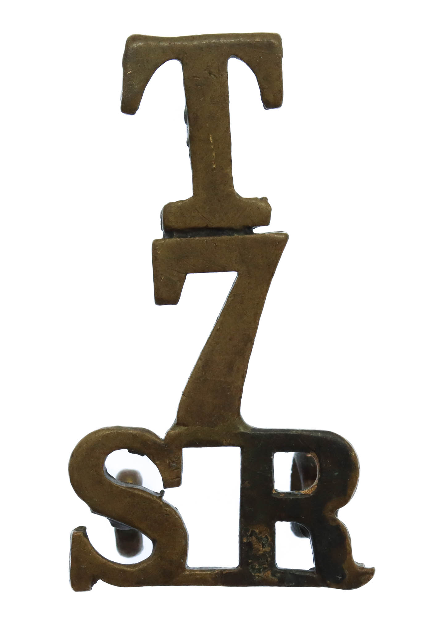 7th Territorial Bn. Cameronians (Scottish Rifles) (T/7/SR) Shoulder Title