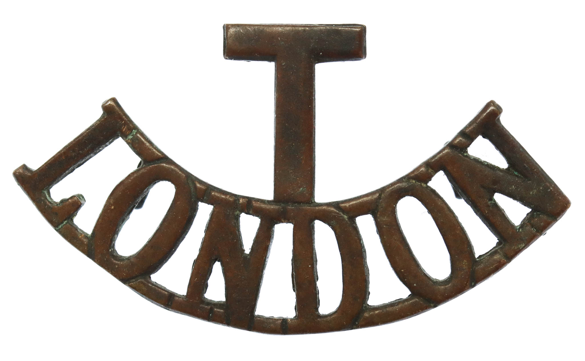 London Regiment (T/LONDON) Greatcoat Shoulder Title