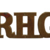 Royal Horse Guards (RHG) Shoulder Title
