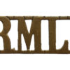 Royal Marine Light Infantry (R.M.L.I.) Shoulder Title