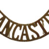 Victorian King's Own Royal Lancaster Regiment (LANCASTER) Shoulder Title