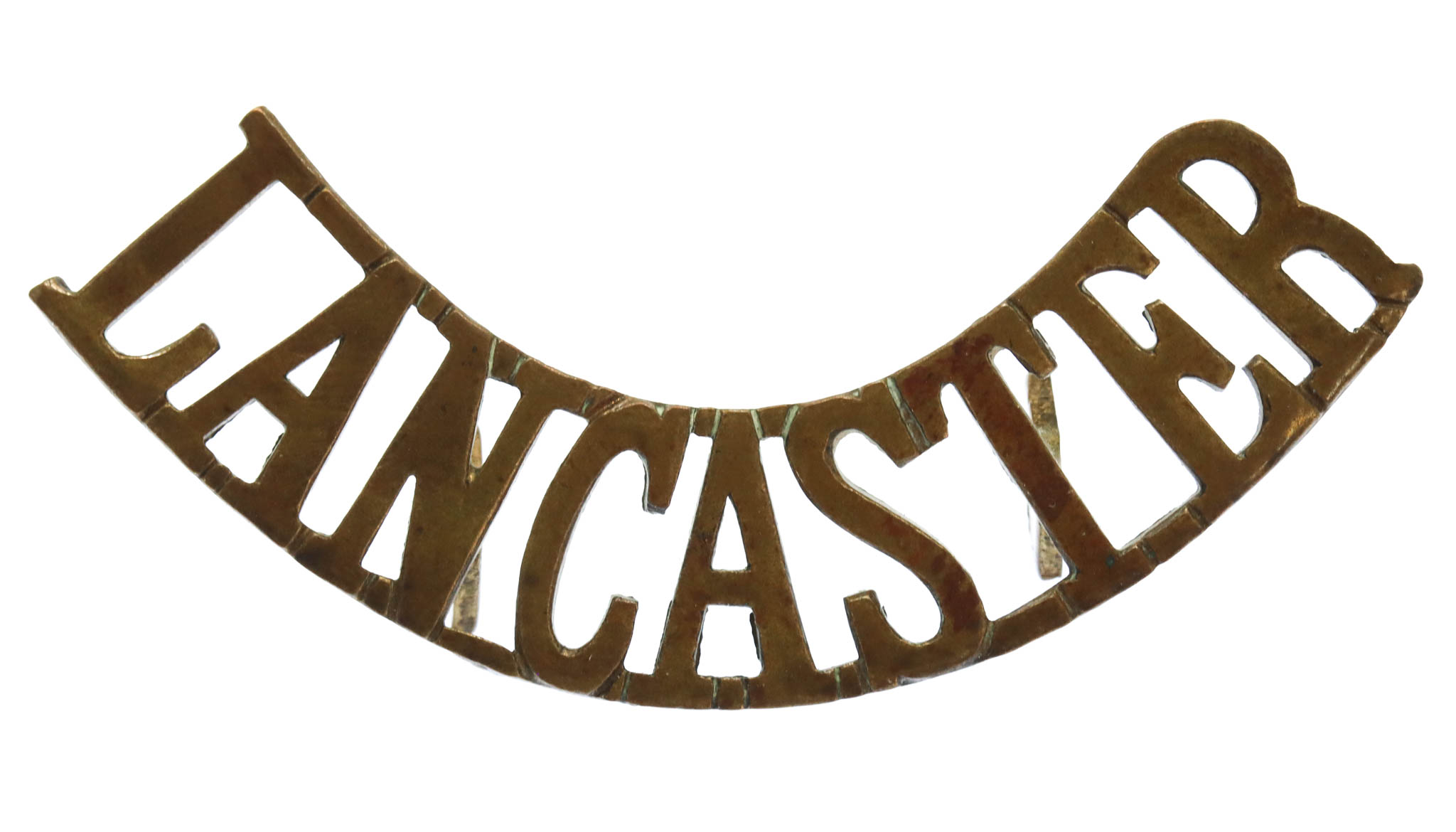 Victorian King's Own Royal Lancaster Regiment (LANCASTER) Shoulder Title