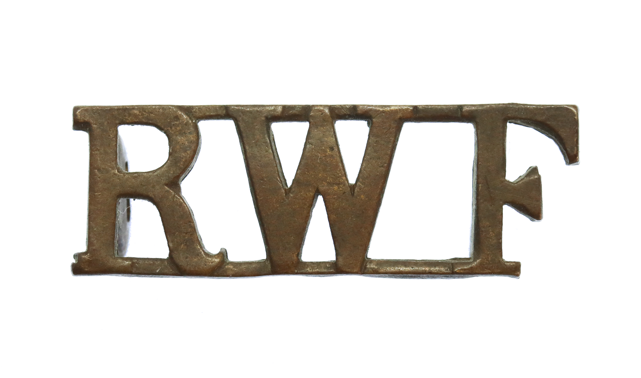 Royal Welsh Fusiliers (R.W.F.) Shoulder Title