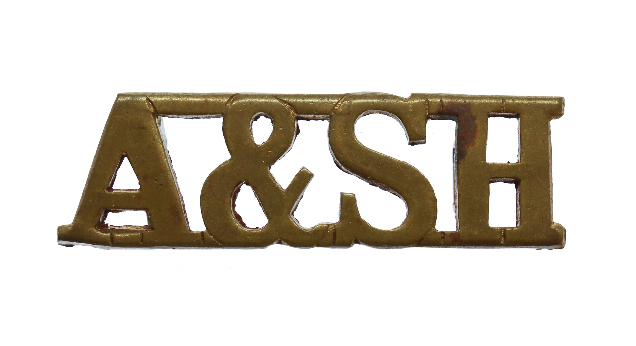 Argyll & Sutherland Highlanders (A&SH) Shoulder Title