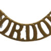 Gordon Highlanders (GORDON) Shoulder Title