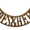 Bedfordshire & Hertfordshire Regiment (BEDFS&HERTS) Shoulder Title