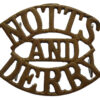 Notts & Derby Regiment Sherwood Foresters (NOTTS/AND/DERBY) Shoulder Title