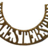 Worcestershire Regiment (WORCESTERSHIRE) Shoulder Title