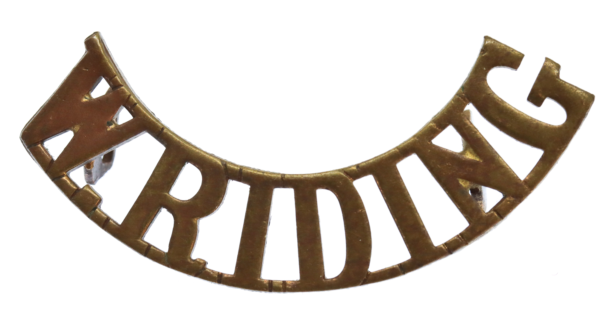 Duke of Wellington's West Riding Regiment (W.RIDING) Shoulder Title