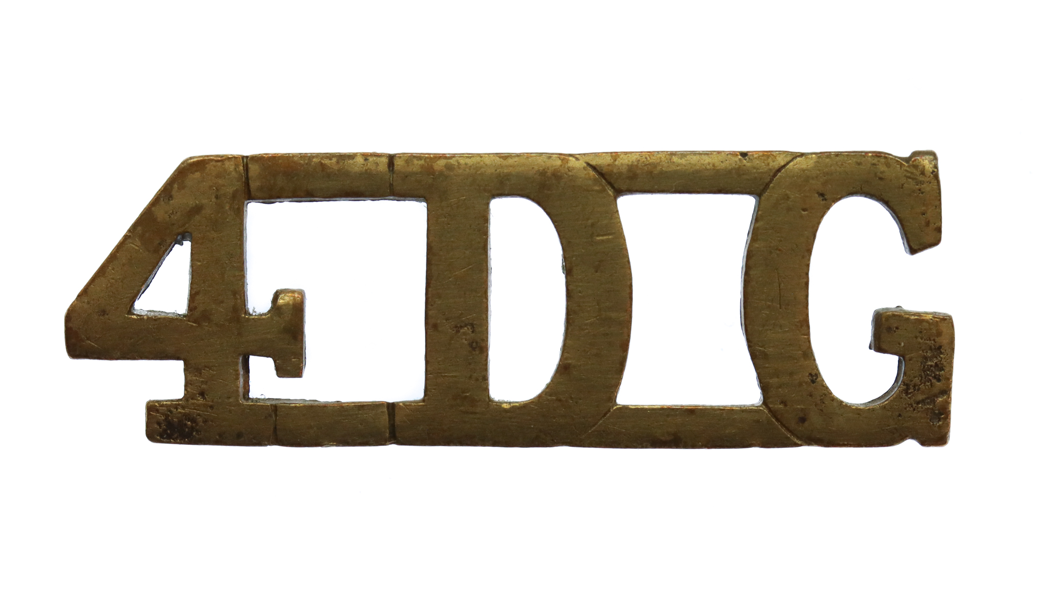 4th Royal Irish Dragoon Guards (4DG) Shoulder Title