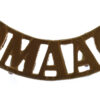 Queen Mary's Army Auxiliary Corps (Q.M.A.A.C.) Shoulder Title