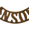 WW1 Anson Battalion Royal Naval Division (ANSON) Shoulder Title