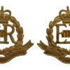 Pair of Royal Military Police (R.M.P.) Collar Badges - Queen's Crown