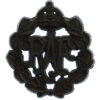 Royal Air Force (R.A.F.) WW2 Plastic Economy Cap Badge